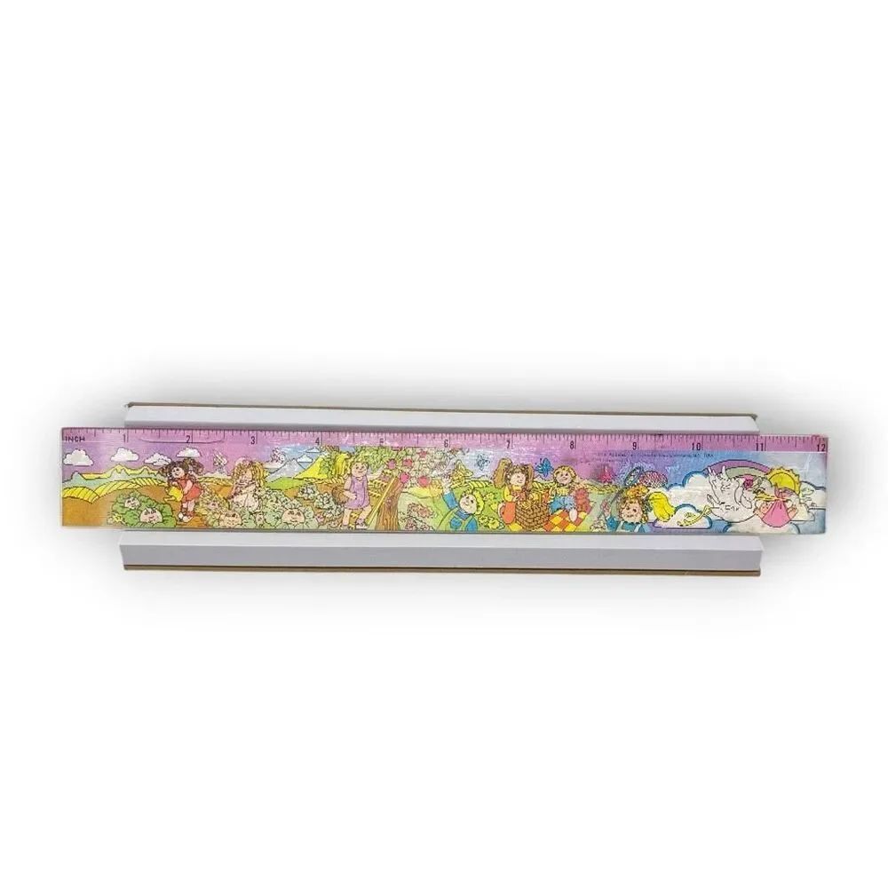 Cabbage Patch Kids 12" Holographic Ruler 1983 Original Appalachian Artwork
